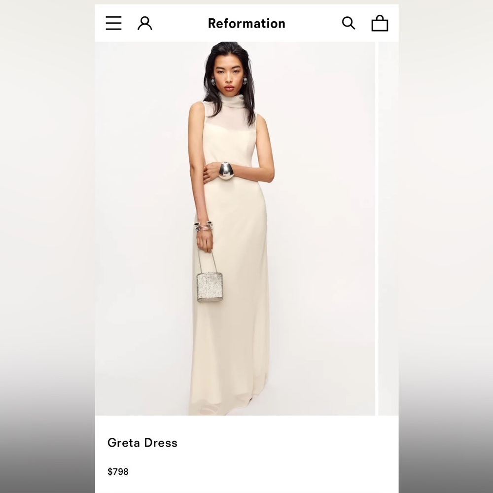 Reformation Greta dress new with tags